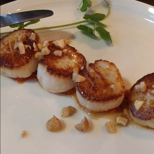 Moby Dick Brewing Scallops